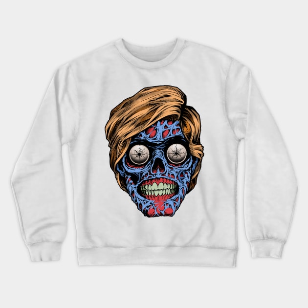 CONSUME, SUBMIT, OBEY Crewneck Sweatshirt by Oddhouse